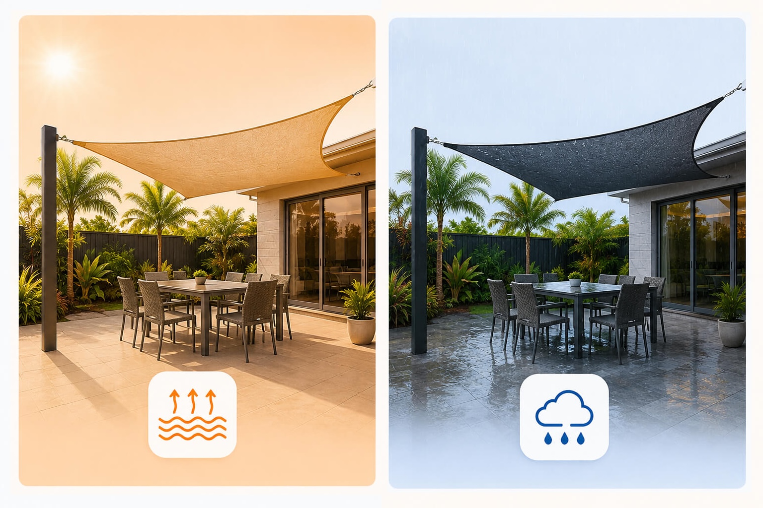 Respirante ou imperméable : comparaison pour une terrasse en Belgique