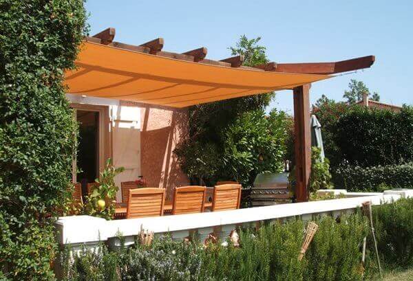 Voile rectangulaire Coolaroo 5 x 3 m pour terrasses en Belgique