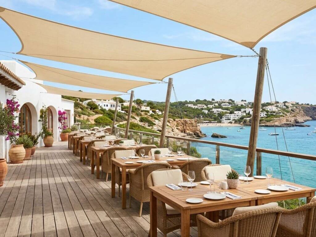 Terrasse horeca ombragée